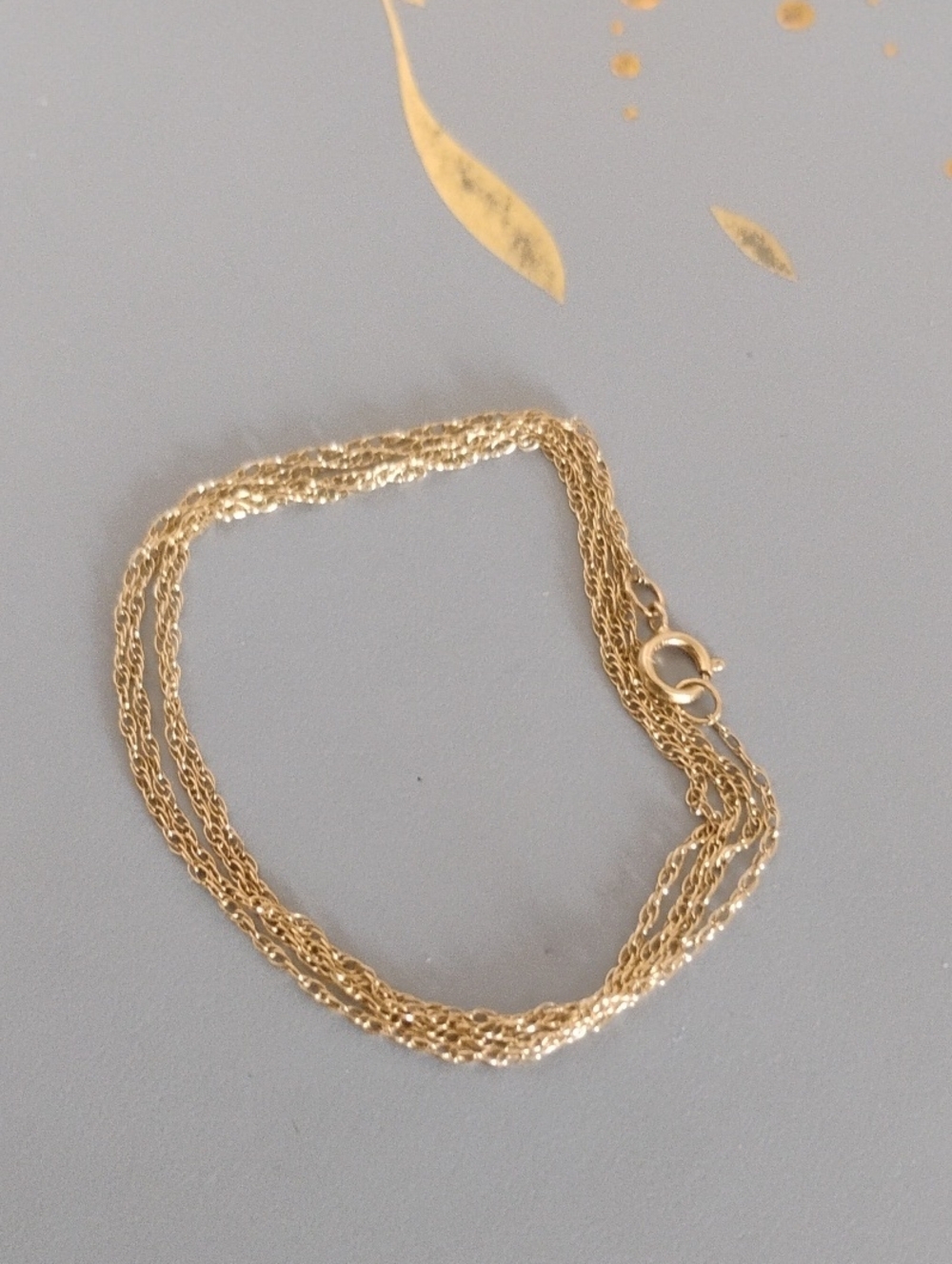14k yellow gold chain-18inch